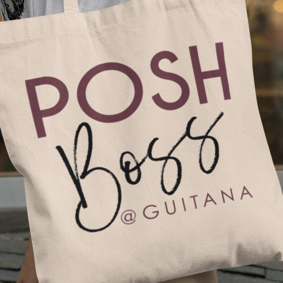 POSH BOSS TOTE BAG |  Custom Closet with your Name - Picture 3 of 3